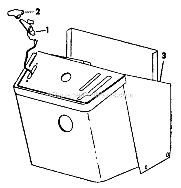 Engine Controls & Pedestal Diagram and Parts List for 282 133-282-399, 132-282-100, 134-282-100, 133-28 Cub Cadet Lawn Mower